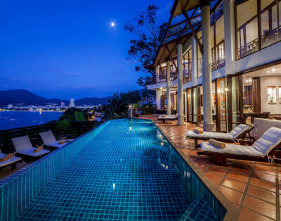 5BR Villa in Patong, Phuket with Sea Views, Pool Table
