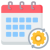 Calendar colored Calendar colored